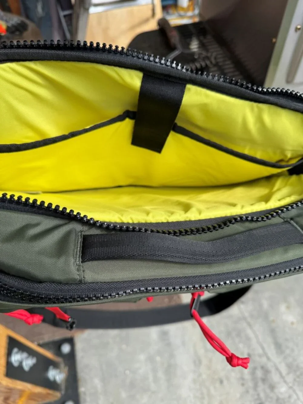 Topo Designs Global Briefcase- 2025- Olive/Black - NWOT - Picture 4 of 4